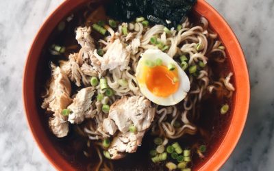 RAMEN DE POLLO (Con crockpot y tradicional)