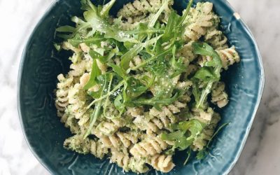 PASTA CON PESTO DE BRÓCOLI